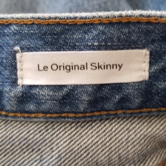 Frame Carlsland Raw Edge Le Original Skinny Jeans - Picture 7 of 9